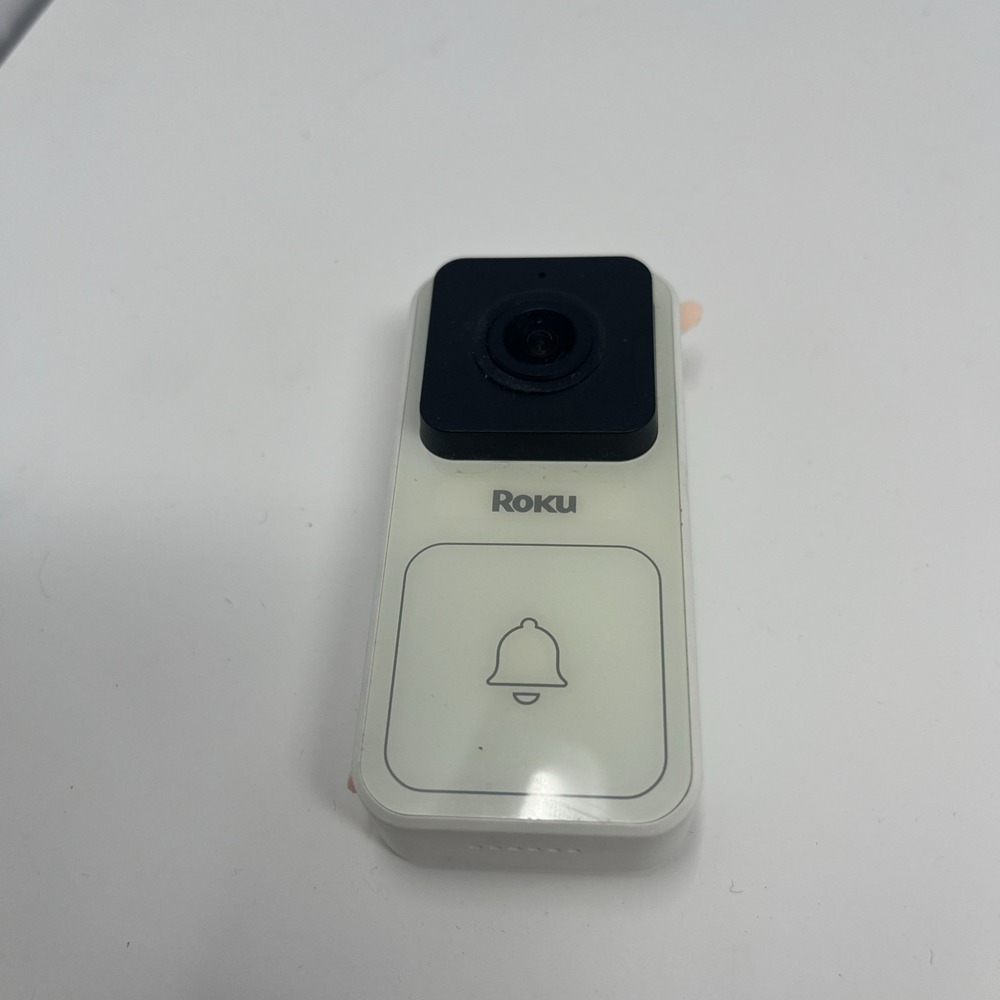 Roku Smart Home Wired Video Doorbell‎ Only (No Chime)